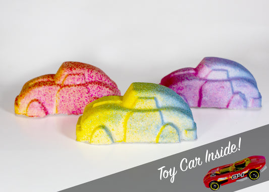 Car Surprise Bath Bomb with Toy Car Inside!