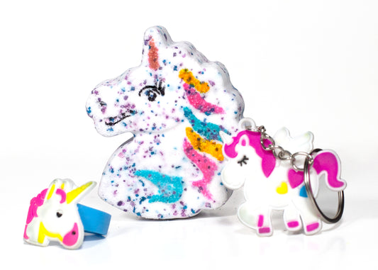 Unicorn Bath Bomb with Surprise Toy!